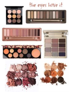Eye makeup from MAC, Urban Decay, Kylie Cosmetics, Stila, and Colourpop Cosmetics