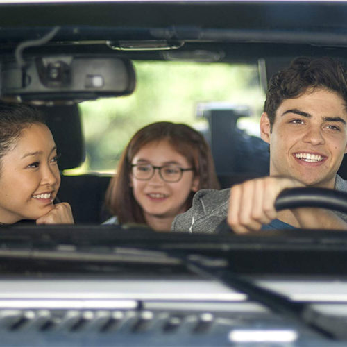 Noah Centineo, Lana Condor, Anna Cathcart in To All the Boys I've Loved Before
