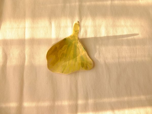 Ginkgo leaf lime green 2